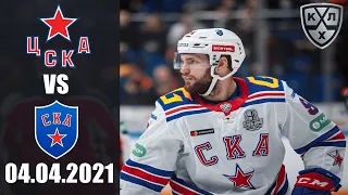 ЦСКА - СКА (04.04.2021)/ ПЛЕЙ-ОФФ КХЛ/ KHL В NHL 20 ОБЗОР МАТЧА