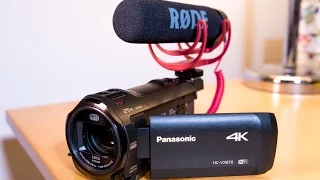 My Affordable YouTube 4K Video Camera - Panasonic HC VX870 Unboxing & Overview