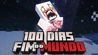 SOBREVIVI 100 DIAS NO FIM DO MUNDO NO MINECRAFT - O FILME