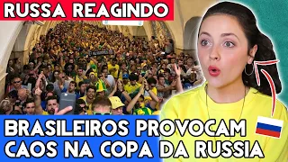 COMO OS BRASILEIROS ESPANTARAM OS RUSSOS NA COPA DA RUSSIA 2018🔥