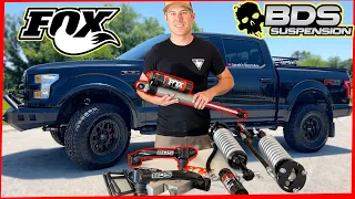 BDS 3" Lift Kit install with Fox Performance Elite Coilovers - Ford F150 | Truck Mods