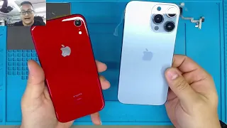 TRANSFORMANDO SEU IPHONE XR EM UM IPHONE 13 PRO - TRANSFORM XR INTO 13 PRO