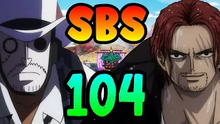 SBS Breakdown 104 : CP0 Names & Shank's True Crew!! - One Piece Discussion | Tekking101