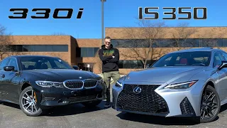 2021 BMW 330i vs Lexus IS350 F Sport - Which Makes the Better Base?