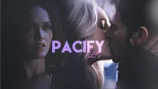 caroline + klaus + aurora ● pacify her