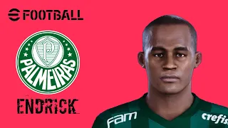 PES 2021 How to Create ENDRICK FELIPE (PALMEIRAS)