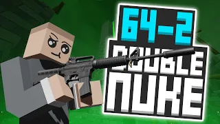 [-2Ez] Double Nuke [64 - 2] [By NukeMarvin] [Krunker.io]