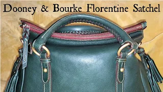 Dooney & Bourke Florentine Satchel (Day 7 of 16) #dooneyandbourke #handbags #OlaMaye #ivy #large