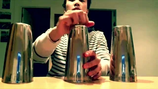 Bar Magic Trick Practice 3 Shakers Disappearing Objects And Appearing Fruits