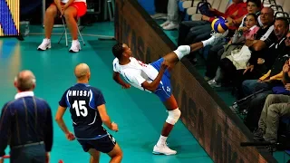 TOP 20 Legendary Volleyball Foot Saves Of All Time (HD)