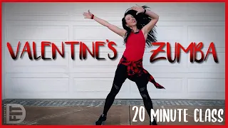 Valentines Zumba Express Class 20 mintues || DanceFit University