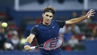 2015 Shanghai Rolex Masters - Tuesday Highlights feat. Federer & Raonic