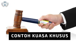 Contoh Format Surat Kuasa