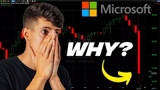 WHY DID MICROSOFT STOCK CRASH AFTER POSITIVE EARNINGS?