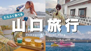 trip vlog/山口旅行編✈️たらふく食べて大優勝❕ひとり旅,女子旅にもオススメの場所┊︎萩城下町,道の駅,角島など…🌊