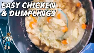 How to make chicken and Dumplings the easy way