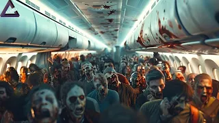 Um grupo de pessoas fica preso em um avião com zumbis infectados que os comem brutalmente
