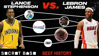 Lance Stephenson didn't follow in LeBron's footsteps, so he spent 6 years bugging him | Beef History