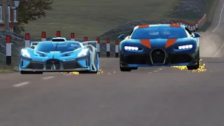 Bugatti Bolide vs Chiron SS 300+ vs Venom F5 vs Jesko vs Jesko Absolut at Highlands