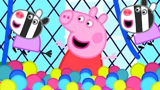 Peppa Pig and George Pig Love the Soft Play Centre! | Peppa Pig Official Family Kids Cartoon