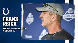 Frank Reich Training Camp Availability | August 12