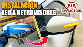 INSTALACIÓN LED A ESPEJOS LATERALES KIA CERATO FORTE 🔥