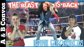 Brock Lesnar Shocks Roman Reigns with Return - LIVE REACTION | Smackdown 6/17/22