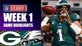 Packers vs. Eagles Week 1 - Madden 24 Simulation Highlights (Madden 25 Rosters)