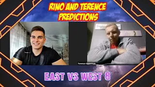 Rino Masic and Terence Opperman’s predictions on East vs West 8 supermatches