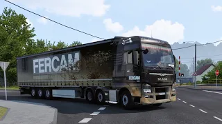 A TAM ||  FURNITURE DELIVERY TO ZAGREB WITH MAN TRUCK - EURO TRUCK SIMULATOR 2 #ets2 #trending