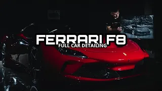 Ferrari F8 (car Detailing)