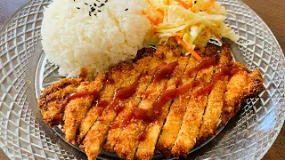 （中文/ENG) PERFECT TONKATSU RECIPE ~ Air-Fried Pork Cutlet ~ Japanese Cooking とんかつ＆とんかつソースレシピ