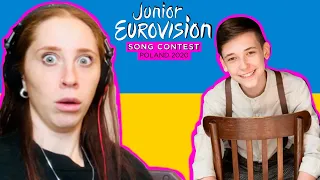 ENGLISH GIRL REACTS TO UKRAINE JUNIOR EUROVISION 2020 // OLEKSANDR BALABANOV // VIDKRYVY