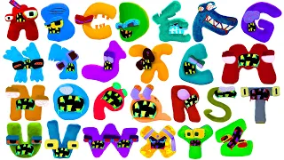 Alphabet Reverse Plush toy (All Letter..) BUT THEY ZOMBIE AGAIN!