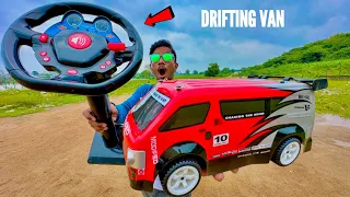 RC Modified MPV Speed Drifter Car JJRC Unboxing & Testing - Chatpat toy tv