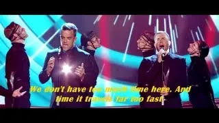 Take That - Love Love ( live at The National Movie Awards 2011 ) [ lyrics ]