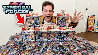 Opening 100x Pokémon Temporal Forces Booster Packs