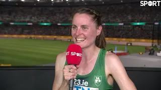 Ciara Mageean. One of the great post-race interviews!