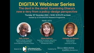 Webinar – The devil in the detail: Examining Ghana’s new e-levy from a policy-design perspective