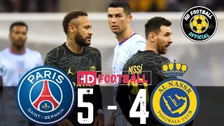 PSG 5 - 4 Al Nassr  All Goals  Extended Highlights Match 2023