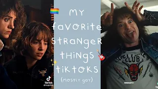 my favorite stranger things tiktoks (mostly gay lol)