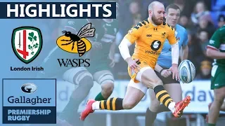 London Irish v Wasps | Bonus Points Sealed In Topsy Turvy Encounter | Gallagher Premiership