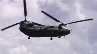 RAF Chinook Waddington 2012 Saturday