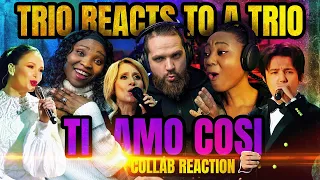 Trio's Reaction to Ti Amo Cosi (Dimash, Aida, Lara Fabian) Collaboration
