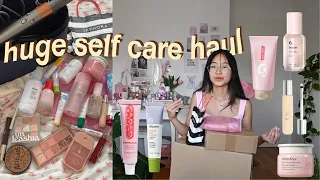 $1,000 viral products 🎀⭐️ (first impressions) self care shopping haul | sephora, glossier & kbeauty