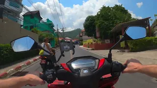 Koh Samui scooter riding