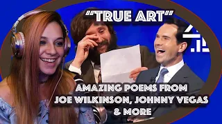 Bartender Reacts to *True art* AMAZING Poems from Joe Wilkinson, Johnny Vegas & More