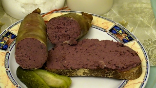 Wildschwein Leberwurst Schritt für Schritt mit Rezept