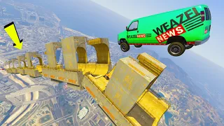 GTA 5 ONLINE 🐷 MEGA RAMPA SKATE 999999% IMPOSSIBILE !!! 🐷 DAJE !!!