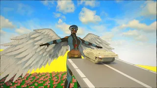 Cars vs Hawkgirl | Teardown